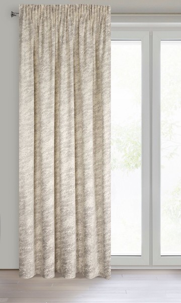 Zasłona 140 x 270 Dekoracyjna Velvet Rivia Krem