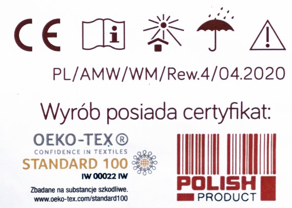 Podkład na materac 180 x 200 Rizo PVC