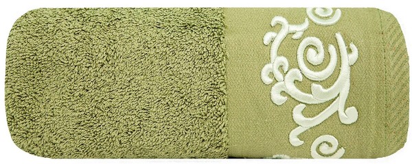 Ręcznik 50 x 90 Euro Kol. Anna 12 - 650 g/m2 Zielony