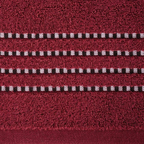 Ręcznik Kąpielowy Fiore (16) 50 x 90 Czerwony
