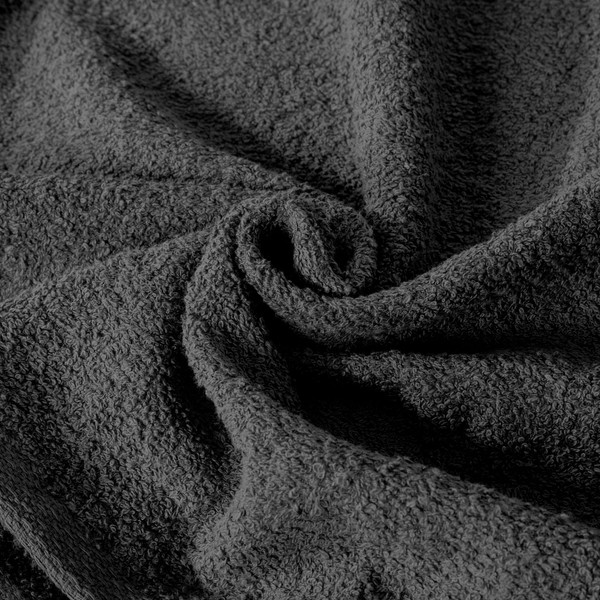 Ręcznik Kąpielowy Gładki1 (18) 50 x 90 Czarny