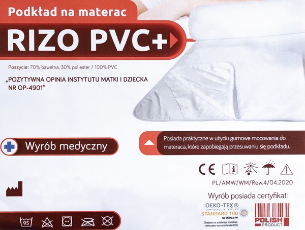 Podkład na materac 60 x 120 Rizo PVC