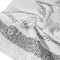Ręcznik 70 x 140 Euro Kol. Sylwia 01 - 500 g/m2 Biały