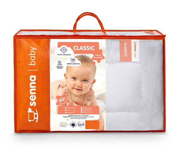 Komplet CLASSIC Baby 100x135 + 40x60 Senna Miękka