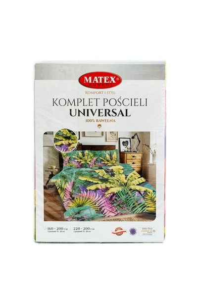 Pościel 220 x 200 Bawełniana UNIVERSAL MATEX 09