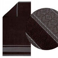Ręcznik 100 x 150 Bawełna Panama 500g/m2 Brązowy