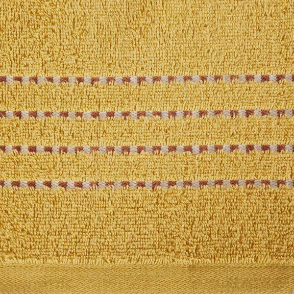 Ręcznik Kąpielowy Fiore (10) 70 x 140 Musztardowy