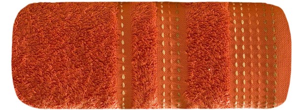 Ręcznik 30 x 50 Euro Kol. Pola 04 - 500 g/m2 Pomarańczowy