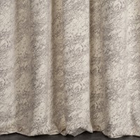 Zasłona 140 x 270 Dekoracyjna Velvet Rivia Krem