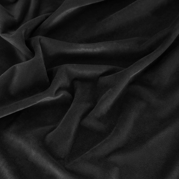 Bieżnik 40 x 140 Dekoracyjny Velvet Soft Czarny