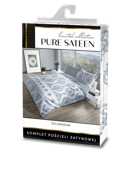 Pościel 160 x 200 3cz Satynowa Pure Sateen 013