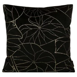 Poszewka 45 x 45 Eurofirany Velvet BLINK17 Czarny