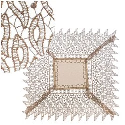 Serweta 30 x 30 Gipiura wz. 144_Złota