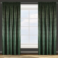 Zasłona 140 x 270 Dekoracyjna Velvet Cypr Zielona