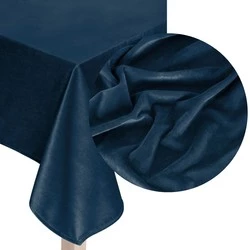 Bieżnik 60 x 120 Dekoracyjny Velvet Soft Granat