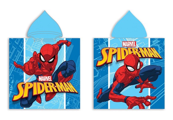 Ręcznik Poncho Kapturek 50 x 100 - 13 Spider Man