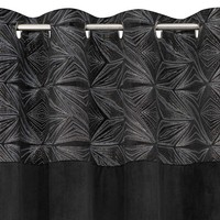 Zasłona Eurofirany Arianna 140 x 250 Czarny