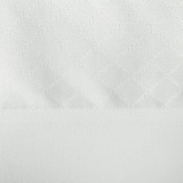 Obrus 85 x 85 Euro Dekoracyjny Klara2 Biały