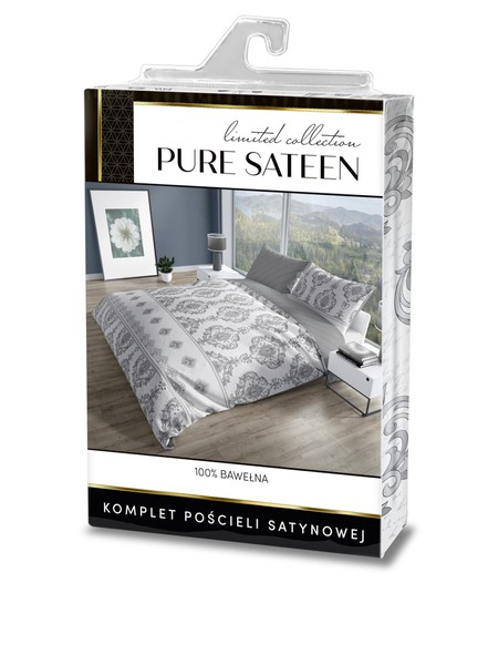 Pościel 160 x 200 3cz Satynowa Pure Sateen 014