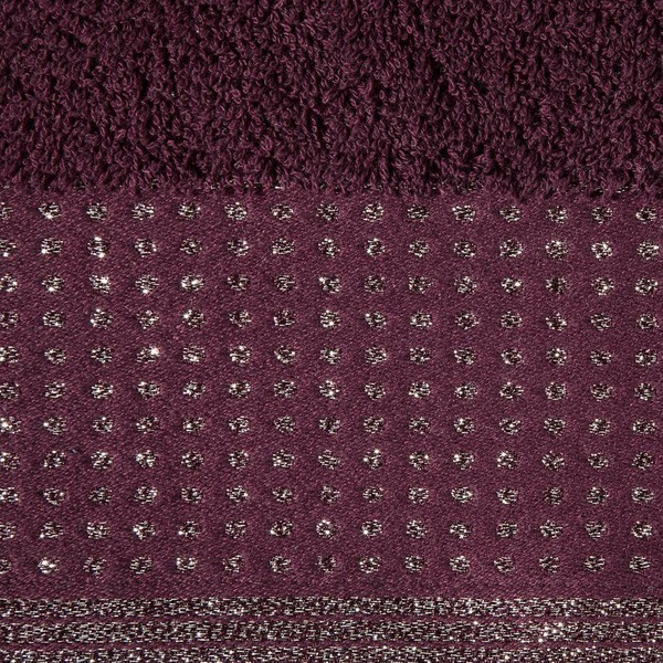 Ręcznik Kąpielowy Luna (09) 70 x 140 Bordowy