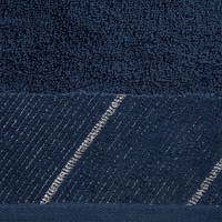 Ręcznik Kąpielowy Evita (09) 70 x 140 Granatowy