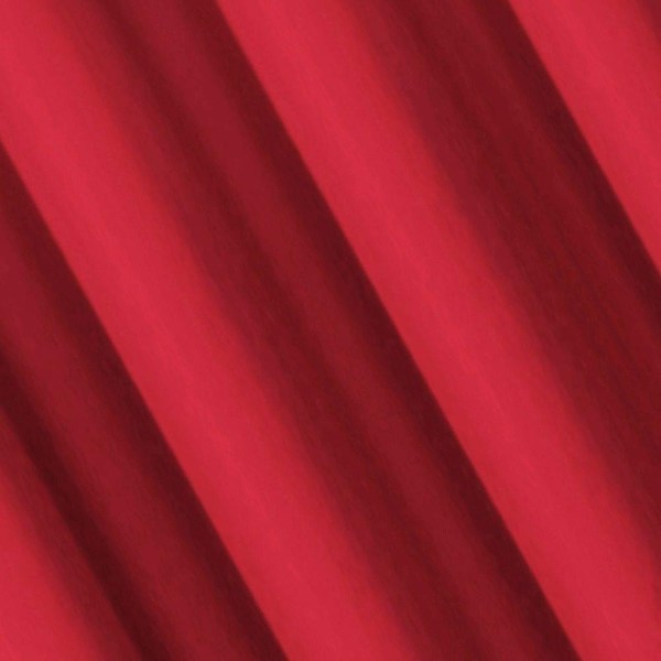 Zasłona Eurofirany Rita 140 x 250 Przelotki Czerwony