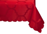 Obrus 130 x 180 Koniczyna Marokańska Czerwień