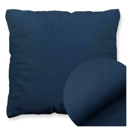 Poszewka Bawełna 45 x 45 Jednolita Ola Granat Navy