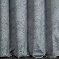 Zasłona 140 x 270 Dekoracyjna Velvet Rivia Stalowy