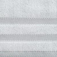 Ręcznik Kąpielowy Riki (03) 50 x 90 Srebrny