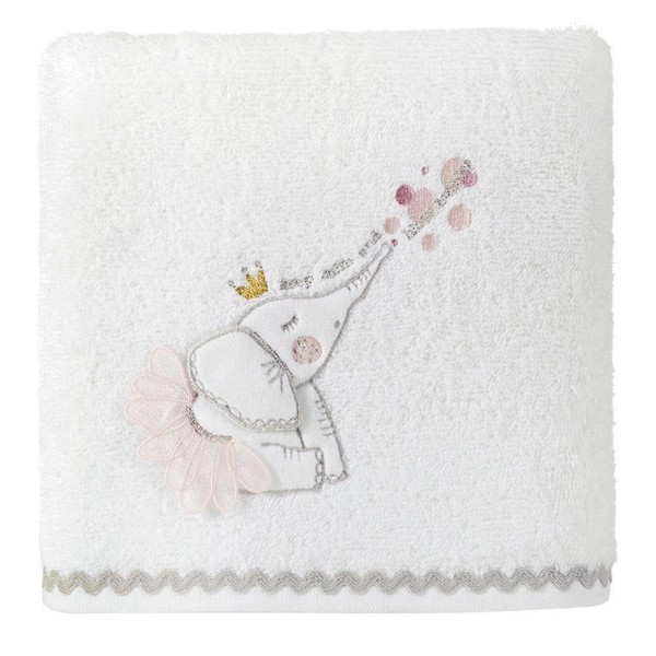 Ręcznik Kąpielowy Dziecięcy Baby23 50 x 90 Biały