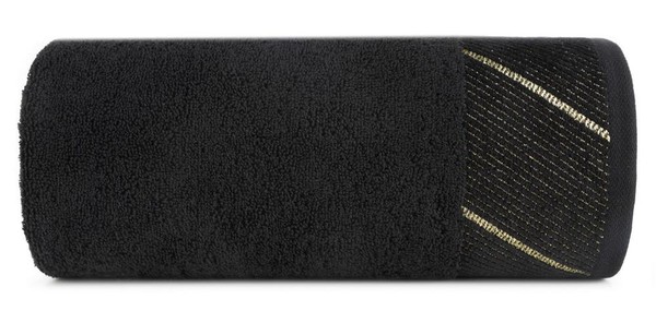 Ręcznik Kąpielowy Evita (10) 50 x 90 Czarny