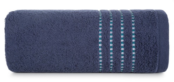 Ręcznik Kąpielowy Fiore (15) 70 x 140 Granatowy