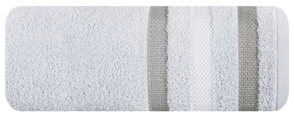 Ręcznik Kąpielowy Gracja (02) 30 x 50 Srebrny