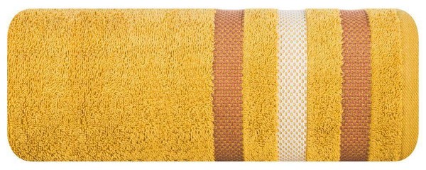 Ręcznik Kąpielowy Gracja (10) 50 x 90 Musztardowy