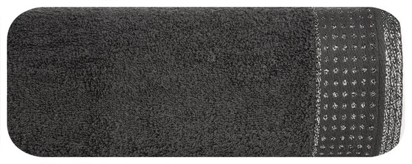 Ręcznik Kąpielowy Luna (06) 50 x 90 Czarny
